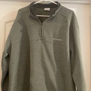 Men’s Columbia 1/4 zip pull over size XXL